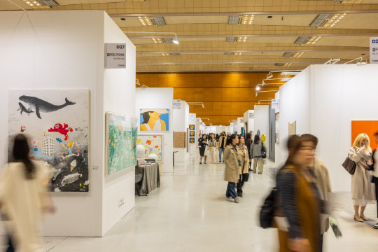 2023 화랑미술제 개막 이미지. 한국화랑협회 제공